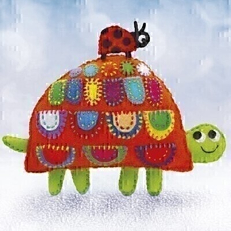 This cute greetings card from Paper Rose has a picture of a ladybird called Louise riding a tortoise called Trevor. The card is blank inside so you can write your own message and it comes complete with envelope.  A lovely little card to send to someone who loves animals or nature. 